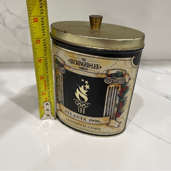 The Seckinger Lee Company Olympic Centennial Atlanta 1996 Stockholm 1956 Tin - Picture 6 of 7
